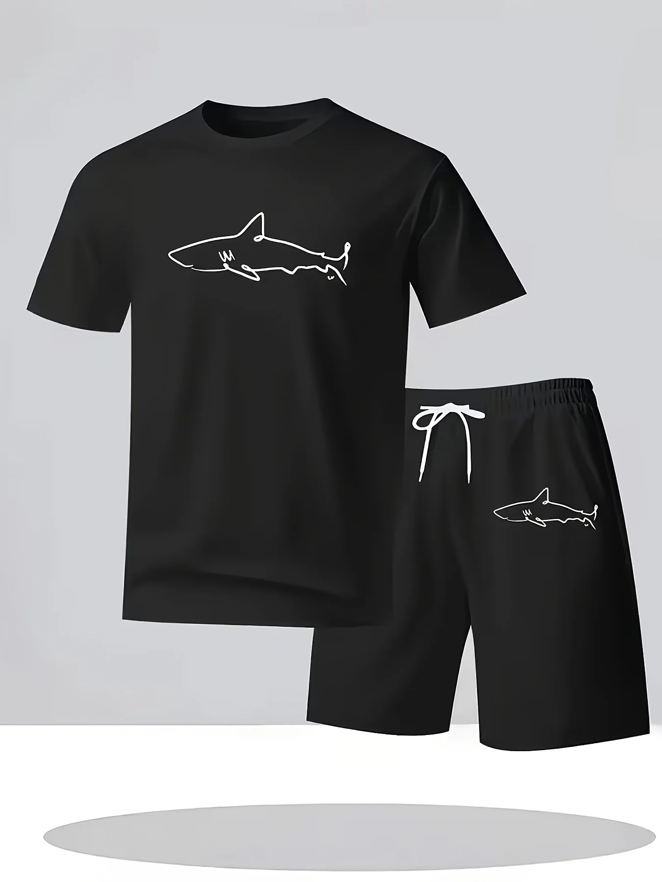 Swimwear - Ensemble short et t-shirt à manches