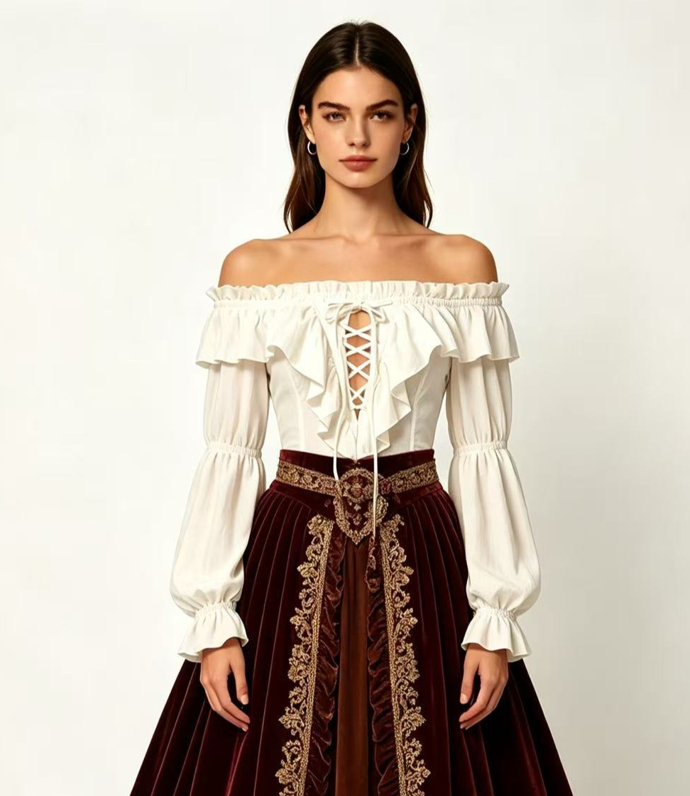 Blouse de pirate pour femmes,  - Blouses avis et prix