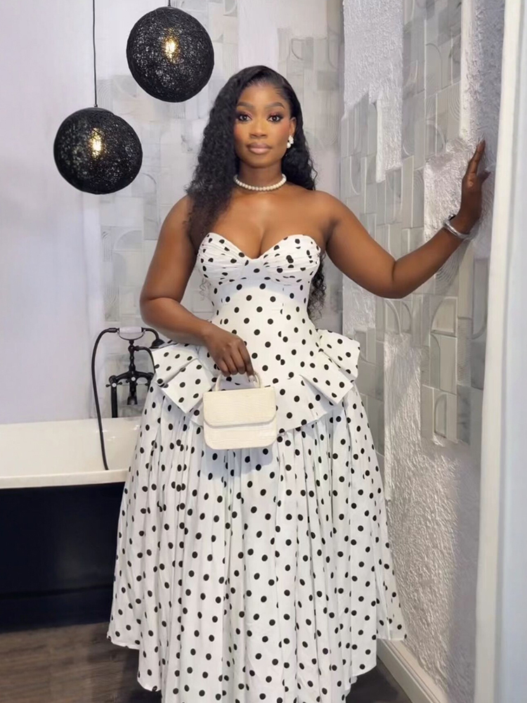 Robe longue plissée blanche él - French Vintage Floral Midi Dress avis et prix