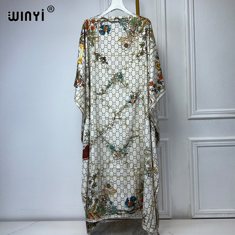 WINYI-Robe de Turquie de Luxe  - Boho Summer Beach Maxi Dress avis et prix