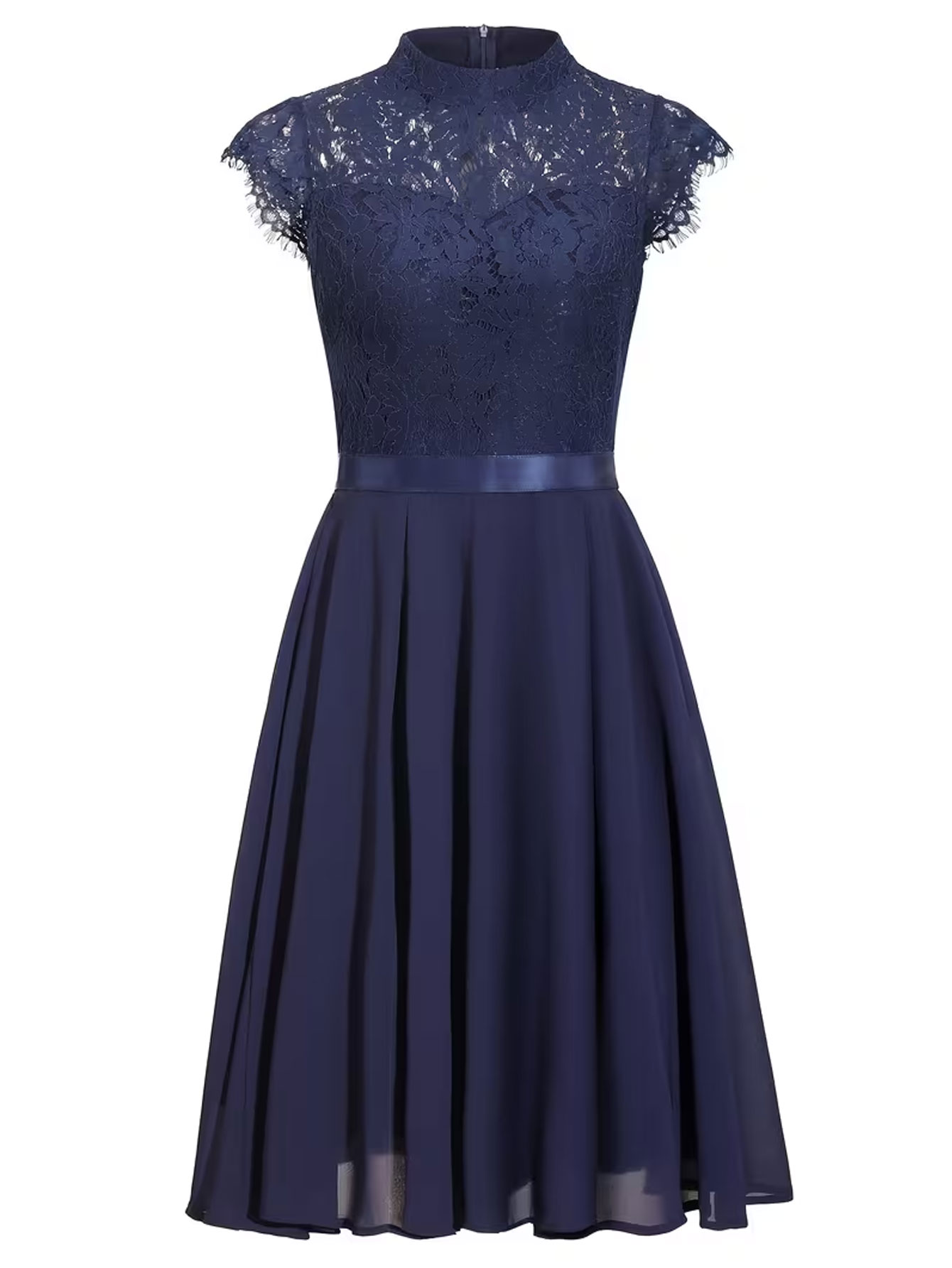 Robe de soirée formelle pour f - French Vintage Floral Midi Dress avis et prix
