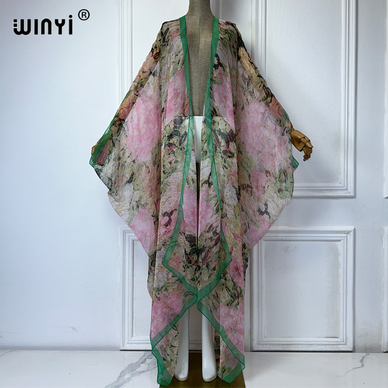 WINYI-Robe de plage maxi kimon - Boho Summer Beach Maxi Dress avis et prix