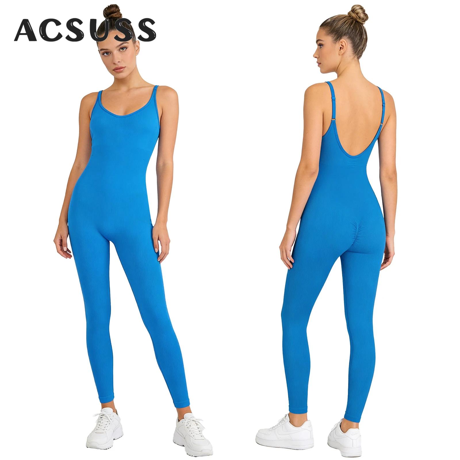 Combinaison de yoga une pièce  - Seamless Ribbed Workout Tank Top avis et prix