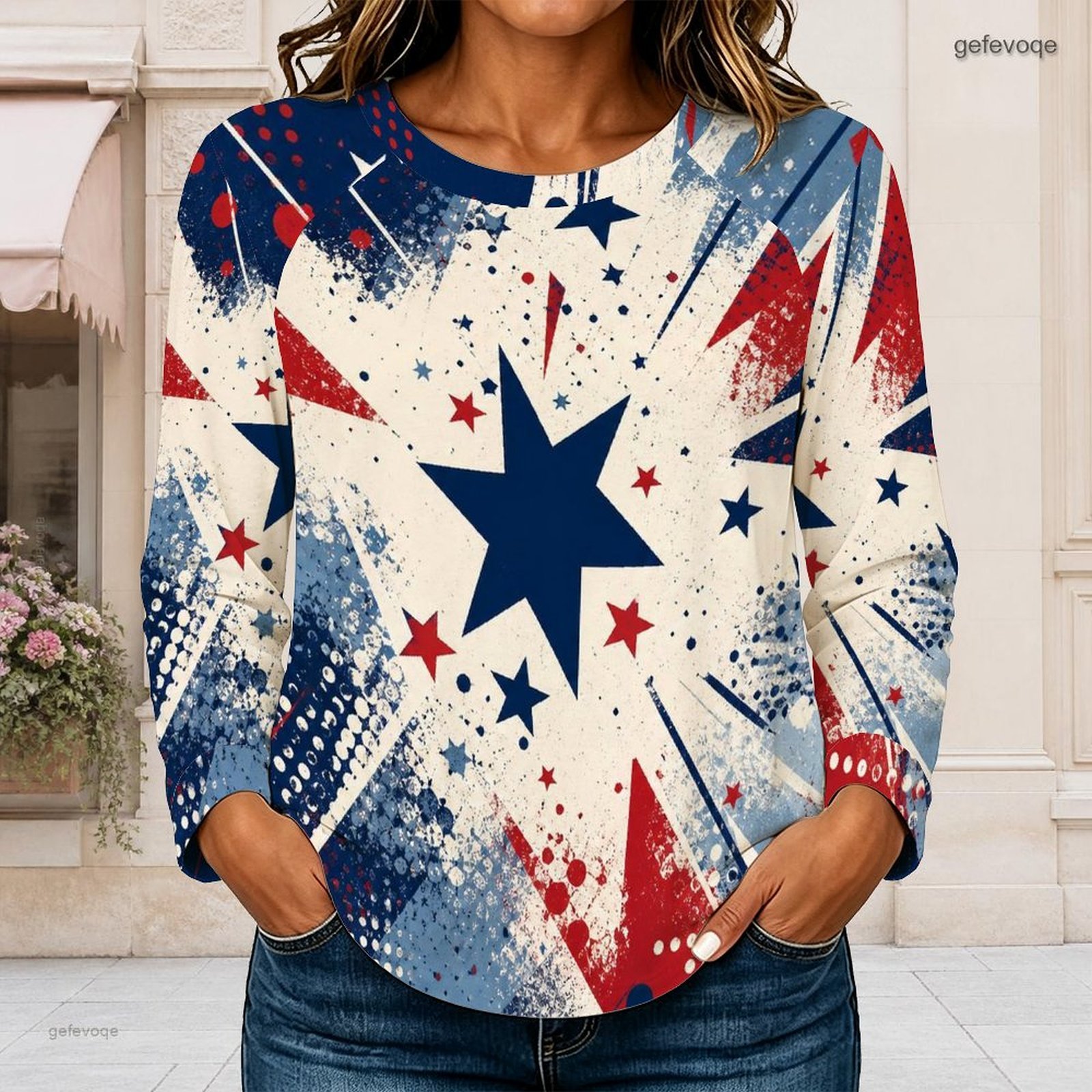 T-shirt à manches longues ragl - Blouses avis et prix