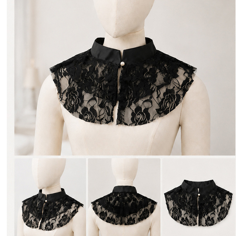 Élégant col amovible en dentel - Dresses avis et prix